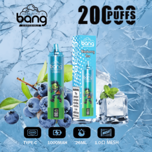 Erfrischend und fruchtig Bang Blaze 20000 Puffs Blueberry Ice