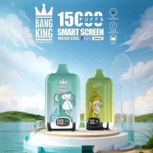Exklusiv Bang King Smart Screen 15000 Puff Mit Lush Ice Weltweit Beliebt