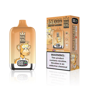 Bang King Smart Screen 15000 Puff In Peach Freeze Hochwertig Und Zollfrei