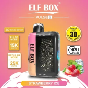 ELF BOX PULSE X 25000 Mit Strawberry Ice Der Sommerhit 2025 Ab LagerELF BOX PULSE X 25000